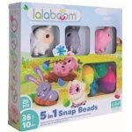 Trefl Lalaboom Darčeková súprava spájacích korálkových blokov Zvieracia farma 25 ks – Zboží Dáma