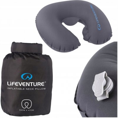 Lifeventure Inflatable Neck Pillow 330x470x120 mm – Zboží Mobilmania