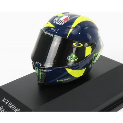 Minichamps AGV Casco Helmet Motogp Season Valentino Rossi Různé 1:8 – Zbozi.Blesk.cz