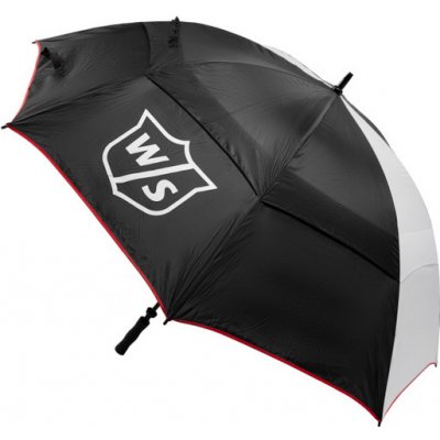 Wilson Double Canopy 68" (172 cm), černý/bílý – Zboží Mobilmania