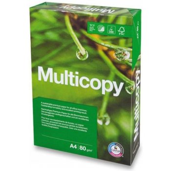MultiCopy xerografický papír, A4, 80 g/m2, bílý, 500 listů