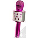 WSTER WS 858 Karaoke bluetooth mikrofon růžová