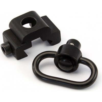 JJ Airsoft Montáž MWS na RIS lištu s rychlo-odnímatelným okem na popruh černá – Hledejceny.cz