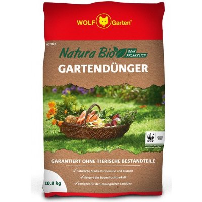 WOLF-Garten Hnojivo zahradní NATURA BIO NG 10,8 kg – Zboží Mobilmania