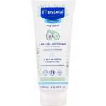 Mustela Bébé 2 in 1 Shower Gel dětský šetrný sprchový gel 2v1 pro děti od narození 200 ml – Zbozi.Blesk.cz