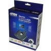 KVM přepínače Aten CS-22U Datový přepínač 2-port KVM USB mini, 1m kabely, DO