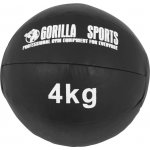 Gorilla Sports Kožený medicinbal 4 kg – Zboží Dáma