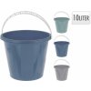 Úklidový kbelík Mat Vědro s měrkou PH mix barev 10 l