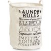 Koše na prádlo ZELLER Laundry Rules, 38x48 cm, 54 l