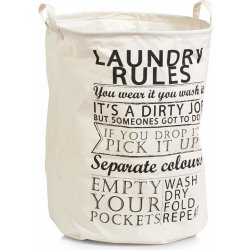 ZELLER Laundry Rules, 38x48 cm, 54 l