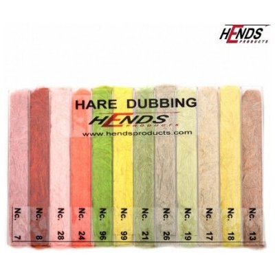 Hends HE HARE DUBBING BOX - 12 BAREV - SVĚTLÝ – Hledejceny.cz