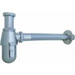 Umyvadlový sifon 5/4", odpad 32mm, flexi roura, chrom – Zboží Dáma