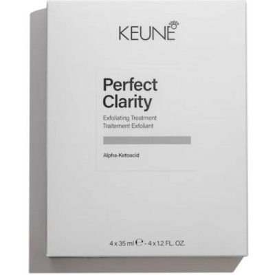 KEUNE Perfect Clarity Treatment exfoliační kúra na pokožku hlavy 4 × 35 ml – Hledejceny.cz