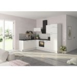 Optifit Bengt932 Rohová kuchyňská linka 270 cm barva čela matně bílá barva korpusu bílá – Zboží Dáma