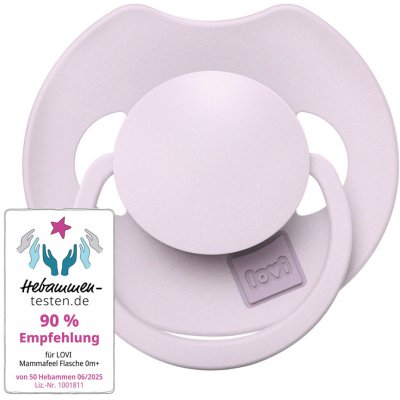 Lovi dudlík silikon dynamický Prime 1ks Lilac – Sleviste.cz