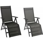 Doppler ACTIVE relaxační křeslo polohovací černostříbrné – Zboží Mobilmania