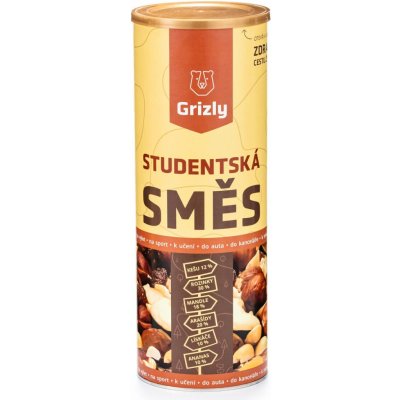 GRIZLY Studentská směs 1000 g – Zboží Dáma GRIZLY Studentská směs 1000 g – Zboží Dáma