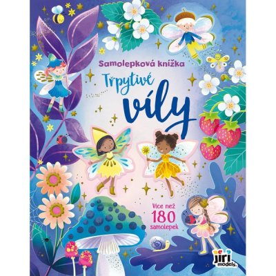 Jiri Models třpytivé víly samolepková knížka – Zbozi.Blesk.cz