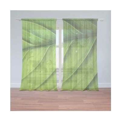 Sablio Záclony List: 2ks 150x250cm – Hledejceny.cz