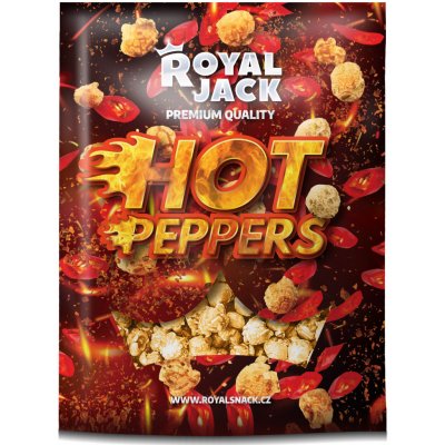 Royal Jack - Hot Pepper popcorn s příchutí pálivé papriky – Zbozi.Blesk.cz