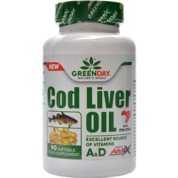 Amix GreenDay Cod Liver Oil 90 kapslí