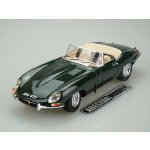 Bburago Jaguar E type Cabriolet zelená 1:18 – Zboží Mobilmania