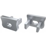 Lumines Krytka pro LED profil X šedá s otvorem ZAS-LUM-X-O-SZ – Zboží Mobilmania