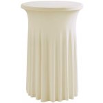 TENTino Elastický ubrus SKIRTING na koktejlový bistro stůl 80cm V – Zboží Dáma