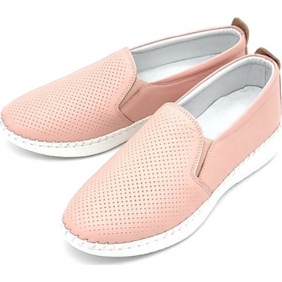 Looke Dámské mokasíny L0437-66 růžové světle růžová – Hledejceny.cz