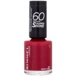 Rimmel London 60 Seconds Super Shine Nail Polish lak na nehty 313 Feisty Red 8 ml – Zboží Dáma