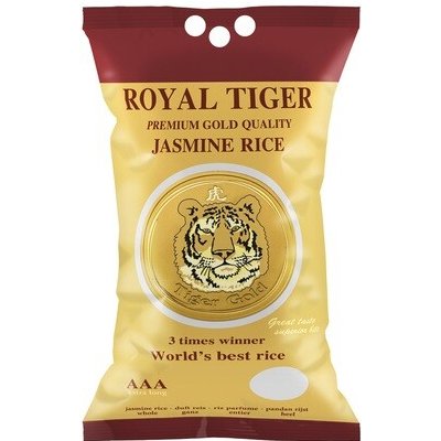 Royal Tiger premium gold jasmínová rýže Kambodža AAA 5 kg – Zbozi.Blesk.cz