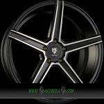 Mbdesign Kv1 9X20 5X110 ET35 matt black polished | Zboží Auto
