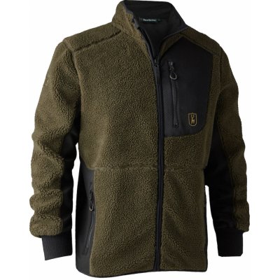 Bunda Deerhunter Rogaland Fiber Pile zelená – Zboží Dáma