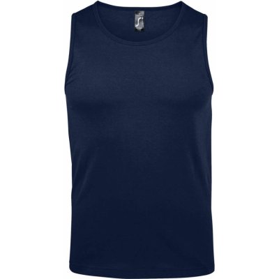 Sol'S pánské bavlněné tílko Justin FRA námořnická modrá – Zboží Dáma