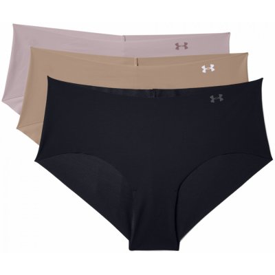 Triumph Dámské kalhotky Under Armour PS Hipster 3Pack světle růžová