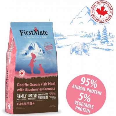 FirstMate Pacific Ocean Fish with Blueberries Cat 4,5 kg – Hledejceny.cz