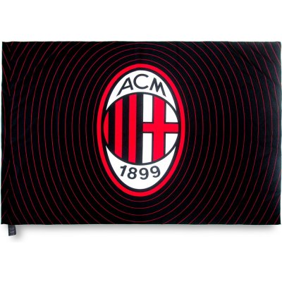 Fan-shop Vlajka AC MILAN black – Hledejceny.cz