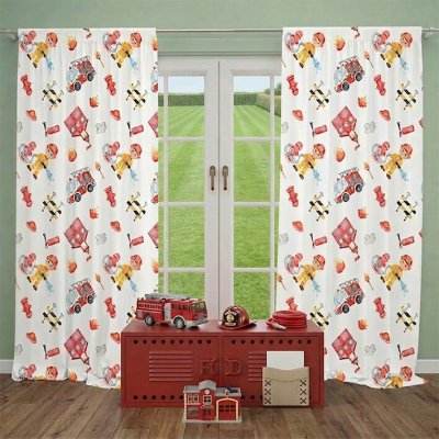 IMPAR Závěsy Baby hasič (Rozměr : 140x250, Materiál: Blackout) – Hledejceny.cz