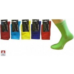 Pondy ponožky celobarevné ELASTIK Družená různé barvy