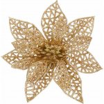 Springos CA0725 VÁNOČNÍ DEKORACE POINSETTIA 11X11 CM – Zboží Dáma