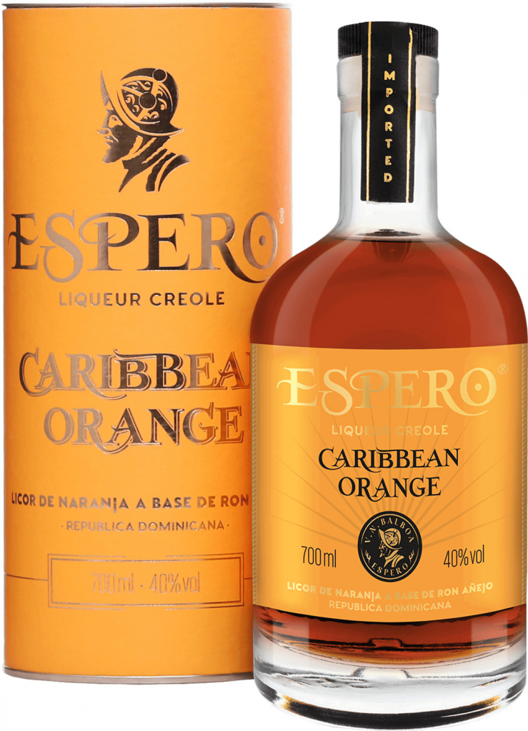 Espero Caribbean Orange 40% 0,7 l (tuba)