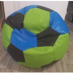 Furin sedací vak Fotbalový míč mix barevný – 100 cm skladem – Sleviste.cz