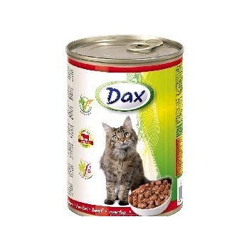 Dax kousky Cat HOVĚZÍ 415 g