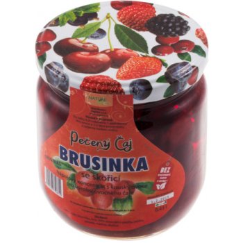 Notea Pečený čaj Brusinka se skořicí 430 ml