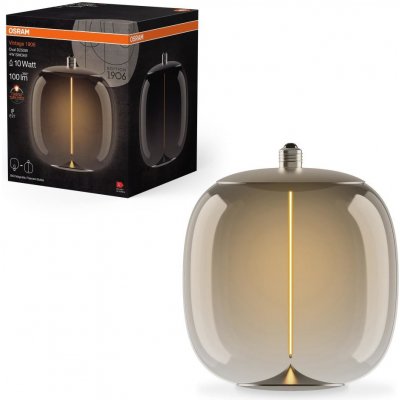 Osram LED Žárovka VINTAGE FILAMENT E27/4W/230V 2700K kouřová – Zboží Živě