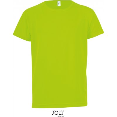 Sol´s Sporty kids dětské raglánové sport. tričko neon – Hledejceny.cz