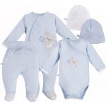 Eevi Kojenecká souprava NEWBORN modrá – Zboží Dáma