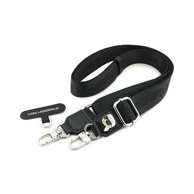 Karl Lagerfeld Universal Crossbody Popruh Karl Patch Black – Hledejceny.cz