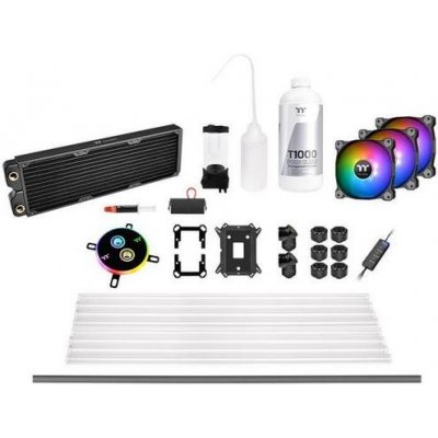 Thermaltake Pacific C360 DDC Hard Tube Water Cooling Kit CL-W243-CU12SW-A – Zboží Mobilmania