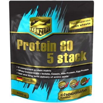 Z-Konzept Protein 80 5 Stack 500 g